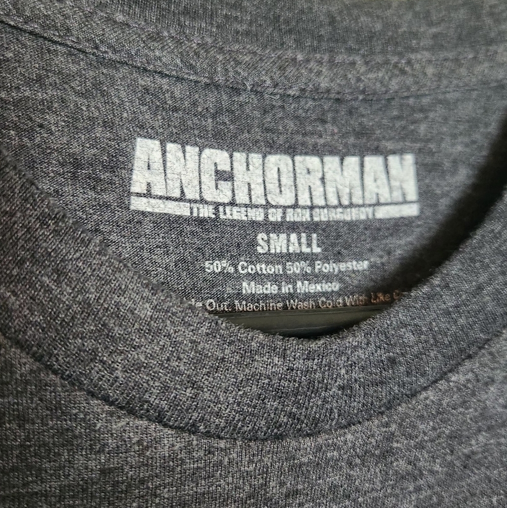 Ron Burgundy Tee Women's Small - Picture 3 of 4